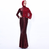 2021 Desain Pakaian Islamic Muslim Maxi Dresses Wanita Abaya