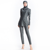 Women Plus Size Fashion Dubai Colorful Full Cover Swimming Outfit Surf Pants Set For Islamic Clothing