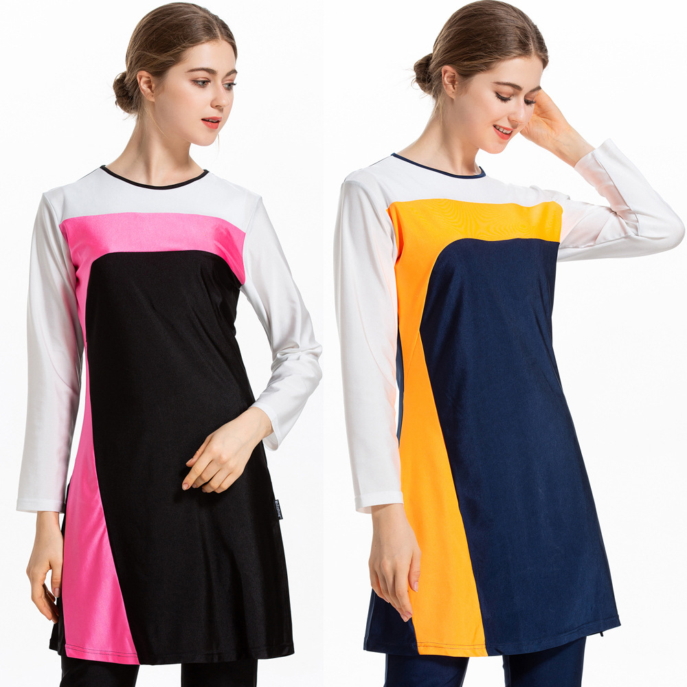 SIPO Wholesale Factory Direct Muslim Sportswear FREE SHIPPING Swimwear Pakistani Fashion Swimming Suit For Ladies