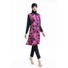 SIPO Digital Printed Swimsuit Waistcoat Loose Long Sleeve Skinny Beach Suit