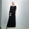Islamic Fashion Dubai Abaya Long Sleeves Pearls Women Muslim Dresses