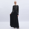 Sequins Tassel Muslim Islamic Abaya Modest Dress Maxi Dress