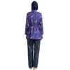 SIPO Fashionable Muslim Islamic Swimming Wear Burkini Maxi Length Waist Tie