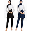 SIPO FREE SHIPPING 2021 Designer Conservative Sunscreen Fully Surrounded Long Sleeve 3 Piece Muslim Islamic Women Swimwear Swimsuit