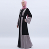 2021 Dubai Modest Clothing Muslim Islamic Open Abaya Maxi Dress Kimono 