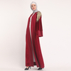 Wholesale Fashion Velvet Abaya Muslim Embroidery Cardigan Islamic Clothing Evening Dresses