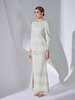 SIPO Newest Trend Women Baju Kurung Malaysia Fashion Elegant Abaya Muslim Dress