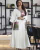  Dubai Robe Femme Musulman Vetement Femme Women Islamic Clothing Turkish Prayer Clothes Modest Kebaya Maleisie Kimono Maxi Dress Open Abaya