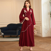 Islamic Luxury Modest Muslim Women Maxi Dresses Casual Clothing Abaya