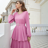 New Design Princess Dress New Arabic Modest Fashion Islamic Dress Robe Muslim Maxi Dresses Abaya