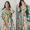  Turkish Women Prayer Clothes Vetement Femme Kebaya Maleisie Dubai Vêtements Embroidery Modest Robe Femme Musulman Islamic Clothing Borka Maxi Dress Open Abaya
