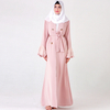 Long Sleeve Kimono Plus Size Modest Fashion Loose Casual Islamic Robe Muslim Maxi Dresses Abaya