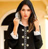 Morocco Lace Modest Fashion Muslim Robe Loose Islamic Maxi Dresses Abaya