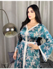  Dubai Modest Women Turkish Prayer Clothes Vetement Femme Robe Femme Musulman Kebaya Maleisie Kimono Islamic Clothing Maxi Dress Open Abaya