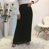 2022 Spring And Autumn Muslim Embroidered Fashion Women's Casual All-match Lapel Long-sleeved Slim Plus Size Denim Top
