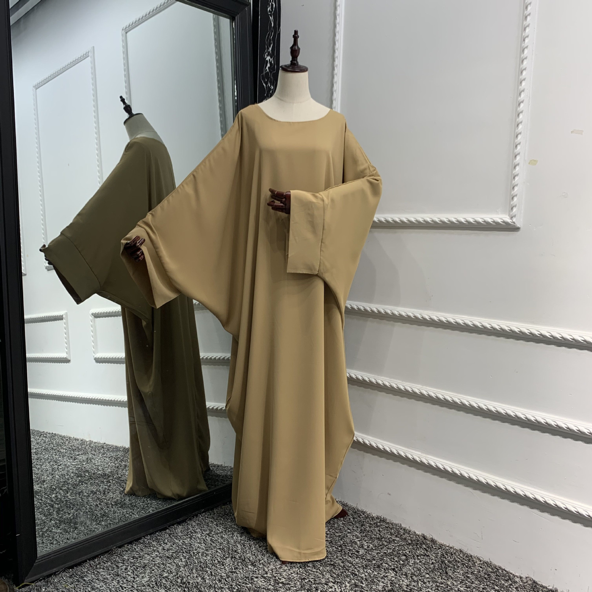 Modern Arabic Style Modest Fashion Islamic Dress Burka Collection Muslim Maxi Dresses Abaya