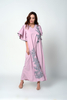  Embroidery Modest Kaftan Islamic Clothing Fabric Kimono Dubai Open Muslim Maxi Dress Wholesale Borka Fashion Abaya