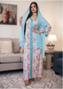 Wholesale Kaftan Islamic Clothing Open Muslim Dress Dubai Modest Fabric Embroidery Borka Fashion Kimono Abaya