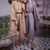 Modest Fashion Three-piece Baju Casual New Design Dubai Middle East Muslim Lady Blouse Set