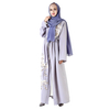 Embroidery Kimono Cardigan Robe Dubai Maxi Dresses Islamic Women's Modest Lady Open Abaya