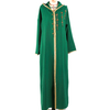 Muslim Dubai Modest Fashion Handmade Robe Middle East Islamic Maxi Dresses Loose Abaya