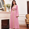 Middle East Islamic Muslim Dubai Modest Fashion Temperament Robe Maxi Dresses Loose Abaya