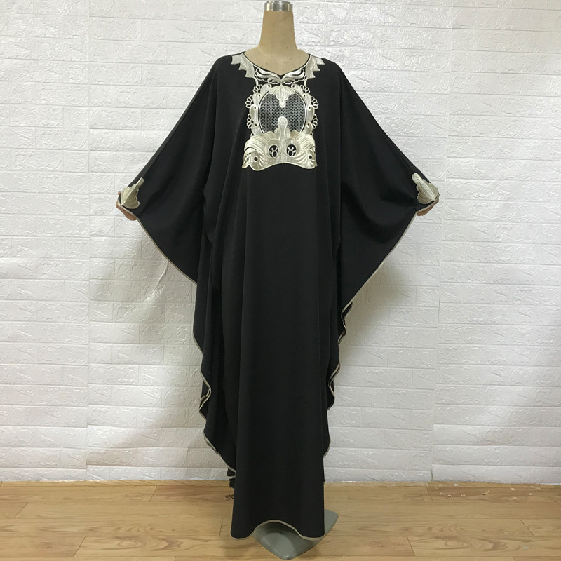  Burka Kaftan Modest Abaya Islamic Clothing Muslim Dubai Jalabiya Arab Caftan Thobe 2022 Bat Sleeve Morocco Kimono Turkish Prayer Women Maxi Dress Abaya