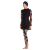 Women's Printed Modest Islamic Full Cover Swimsuits Beach Swimsuits Burkini