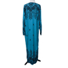 Fashion embroidered Arabian long skirt, Muslim plus size long sleeve women dress, loose ladies skirt wholesale