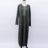 Muslim Style French Velvet Long Dress Fashion Casual Ladies Long Dress Arab Women's Clothing