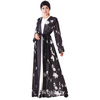 Chiffon Open Cardigan Robe Modest Muslimah Lady Skirt Dubai Maxi Dresses Islamic Women's Abaya