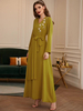 Handmade Women Abaya Muslim Dresses Islamic Dubai Abaya Fabric Dubai Clothing Abaya