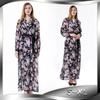 Amazon European and American fashion thin loose chiffon long-sleeved cardigan robe