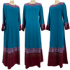  Jilbab Thobe 2022 Caftan Kaftan Burka Turkish Dubai Dubai Muslim Jalabiya Islamic Clothing Prayer Women Maxi Dress Abaya