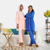 Summer Turkey Casual Loose Modest Fashion Middle East Muslim Lady Blouse Set