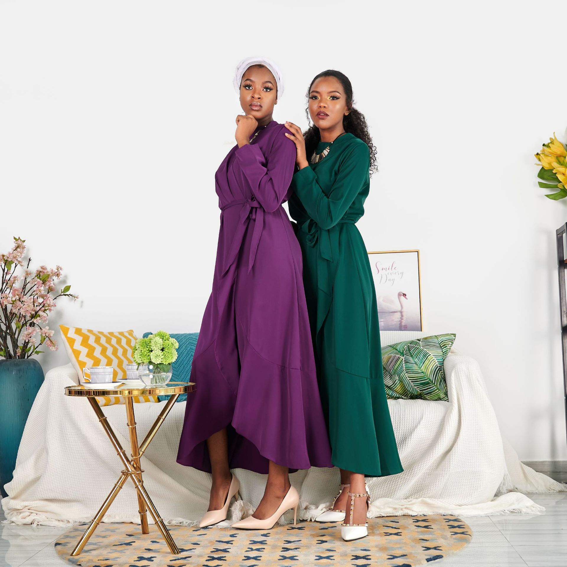 Arabic Dubai Islamic Modern Online Designs Maxi Dresses for Sale Modest Muslim Abaya