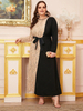 AliExpress Amazon New Fashion Stitching Tassel Sequins Large Size Dress Long Skirt