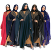2022 Amazon Cross-border Explosion Muslim Abaya Hot Diamond Elegant Fashion Loose Robe