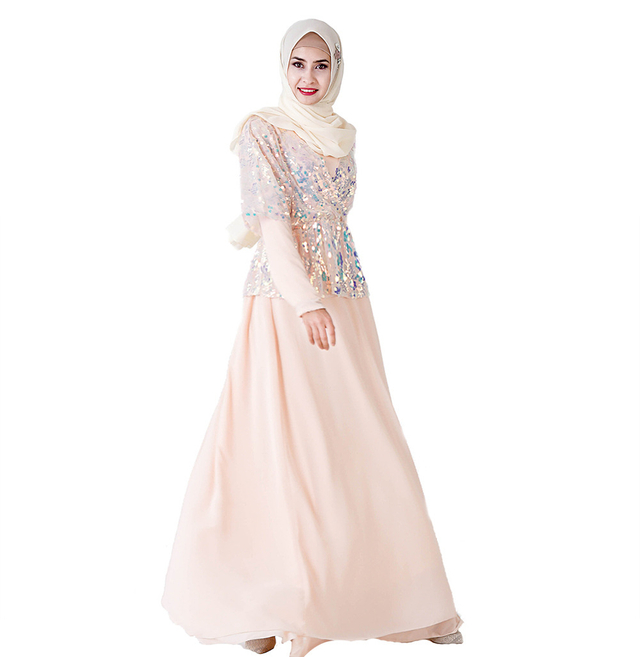 2022 Modest Fashion Embroidery Islamic Loose Islamic Muslim Maxi Dresses Dubai Abaya
