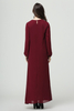 Fashion Ladies' Chest Applique Malaysia Arabian Muslim Large Size Long Sleeve Dress