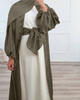 Modest Fashion Kimono Islamic Dress Cheap Arabic Style Muslim Maxi Dresses Modern Open Abaya