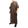 2022 Cotton Casual Arabic Men's Robe Stand Collar Muslim Islamic Thobe