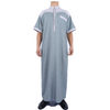 Muslim Islamic Arabic Men's Wholesale Casual Robe Stand Collar Thobe
