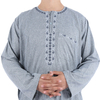 Arabic Men's Wholesale Casual Robe Stand Collar Muslim Islamic Thobe