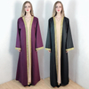  Arab Morocco Kaftan Islamic Clothing Kimono Bat Sleeve Muslim 2022 Modest Dubai Turkish Burka Caftan Jalabiya Thobe Abaya Prayer Women Maxi Dress Open Abaya