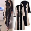 Open Abaya Modest Burka Morocco Kimono Caftan 2022 Turkish Jalabiya Arab Islamic Clothing Bat Sleeve Muslim Robe Kaftan Dubai Prayer Women Maxi Dress Open Abaya