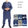 Arabic Design Casual 2022 Muslim Islamic Cotton New Men's Wholesale Robe Thobe