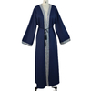  Modest Kimono 2022 Bat Sleeve Kimono Burka Jalabiya Islamic Clothing Dubai Abaya Caftan Modest Arab Turkish Muslim Thobe Kaftan Jilbab Prayer Women Maxi Dress Open Abaya