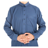 Arabic Casual Men's High End Muslim Islamic Wholesale Robe Stand Collar Thobe
