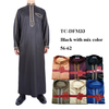 2022 New Arabic Design Casual Men's Muslim Islamic Wholesale Robe Thobe